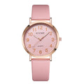 Women's Luminous Leather Watch