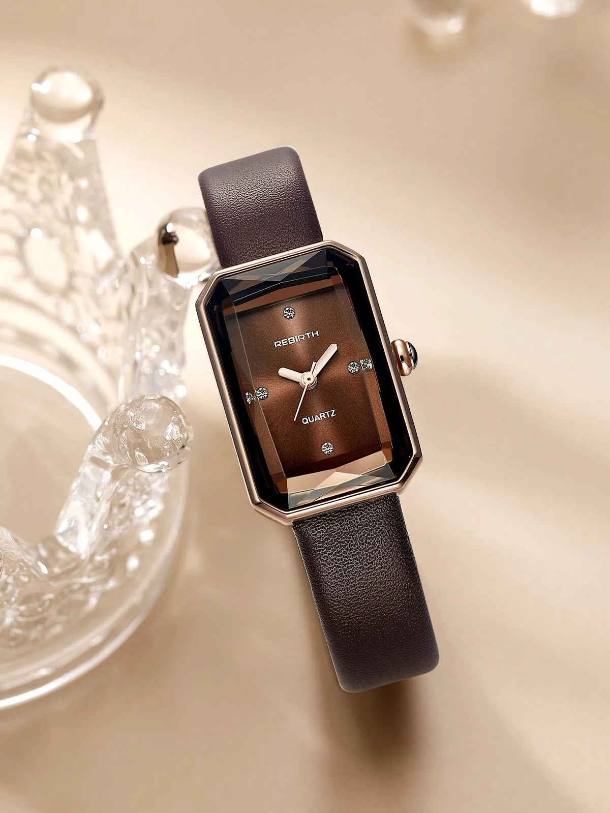 Women's Minimalist Square Watch Rebirth