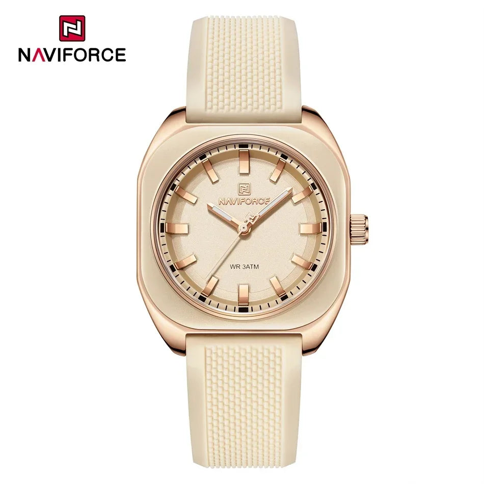 NAVIFORCE Women's Silicone Watch