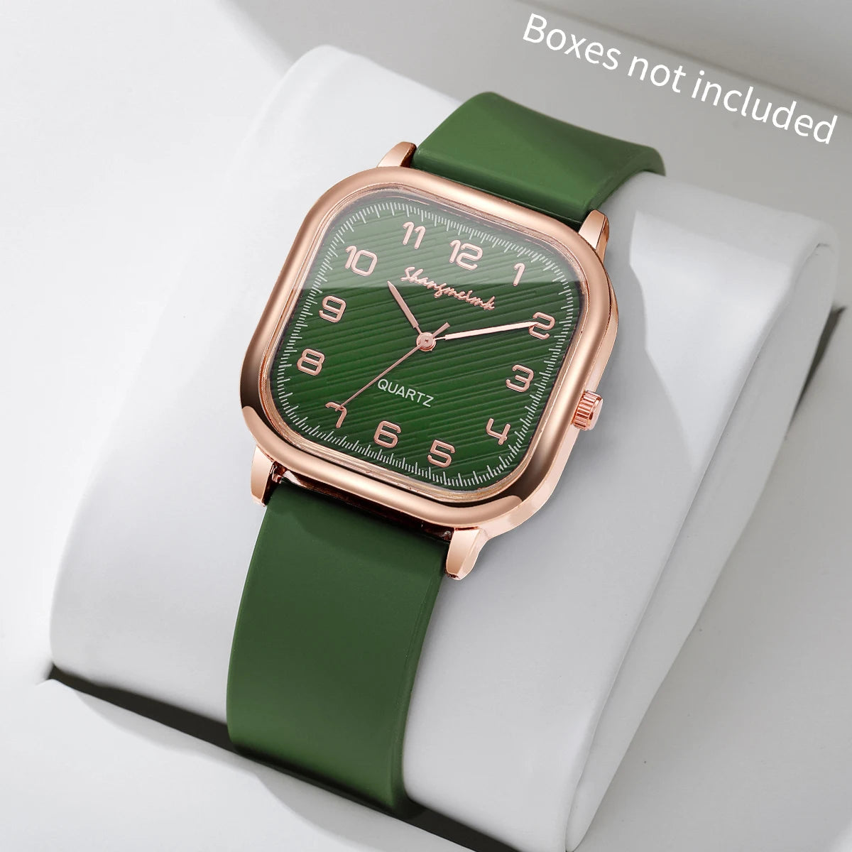 Women's Square Arabic Dial Watch