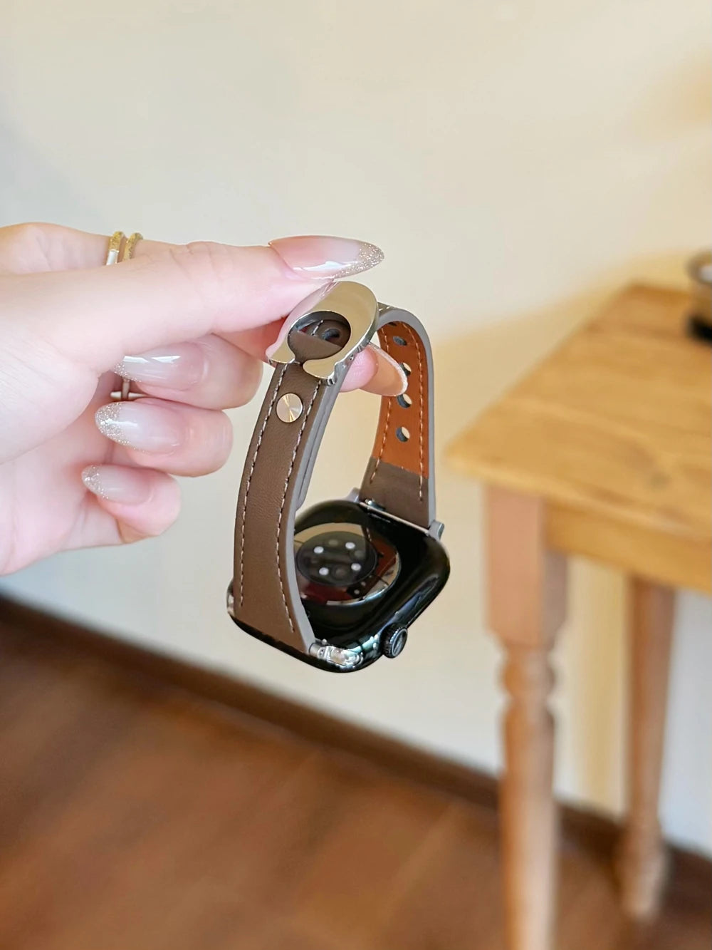 Luxury Leather Apple Watch Band