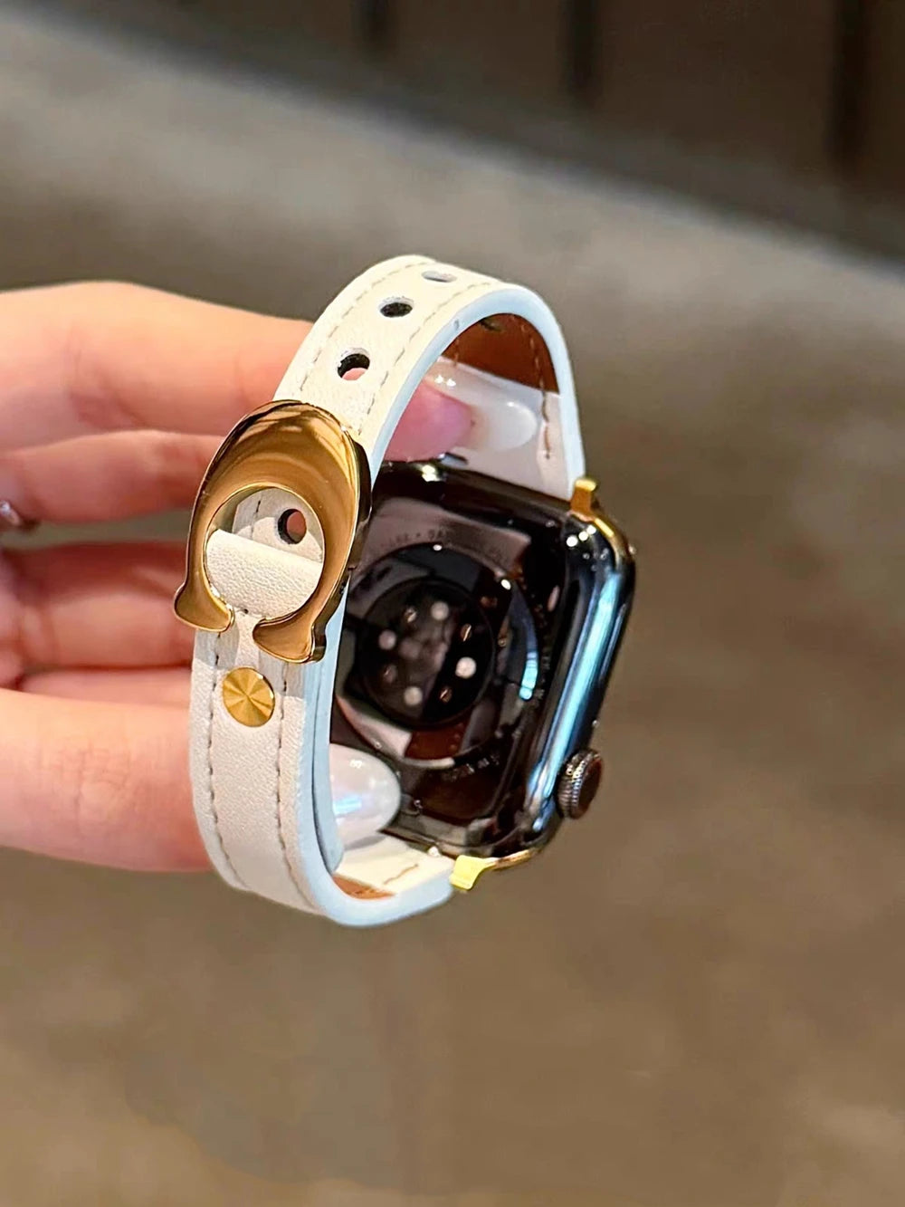 Luxury Leather Apple Watch Band