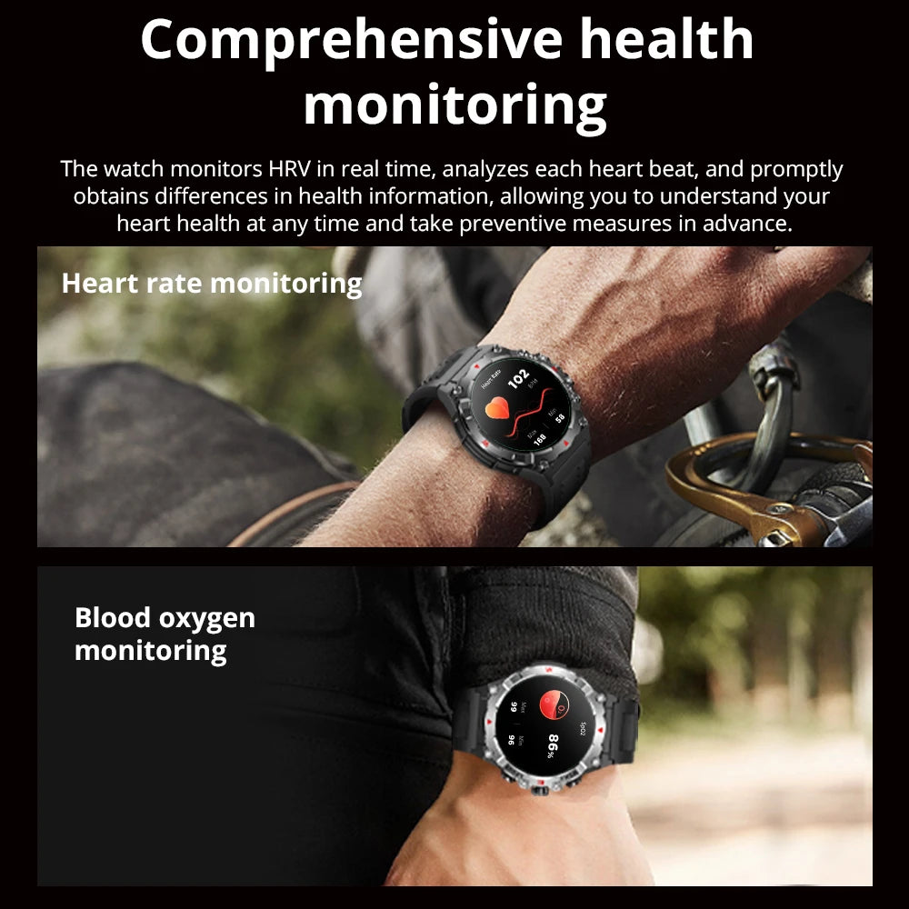 2025 COLMI V76 GPS Smartwatch 1.43" Ultra AMOLED Display Built-in Compass Altimeter Bluetooth Call Smart Watch 500mAh Battery