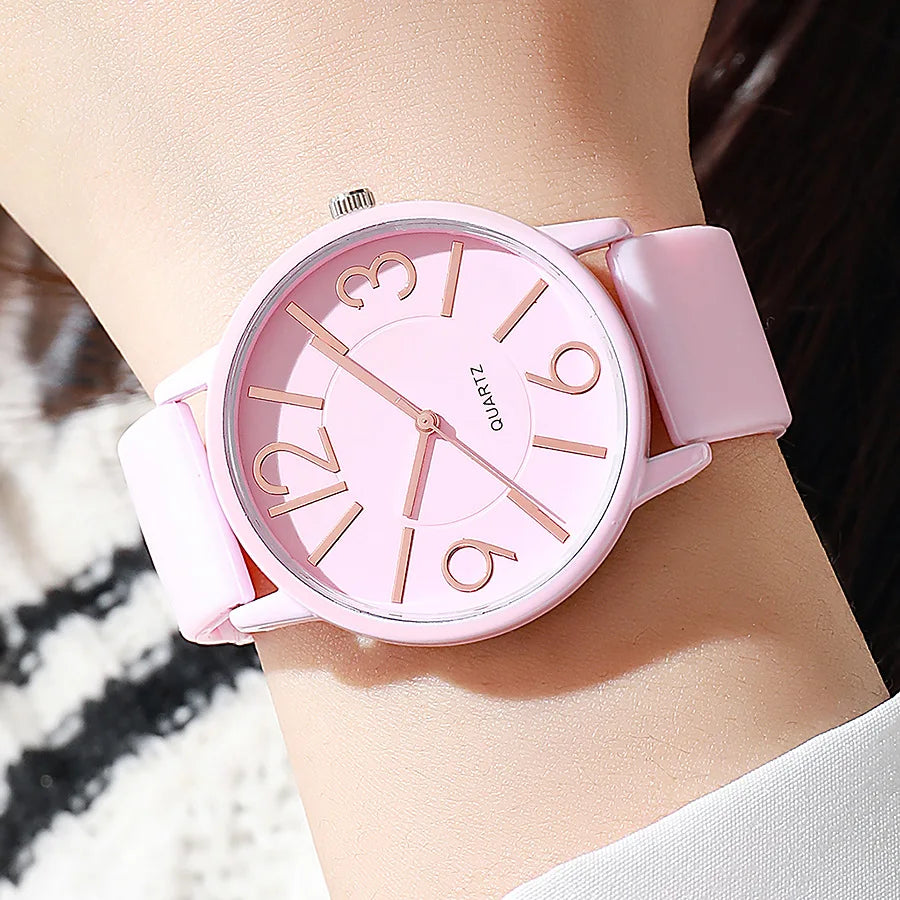 Women's Silicone Quartz Watch