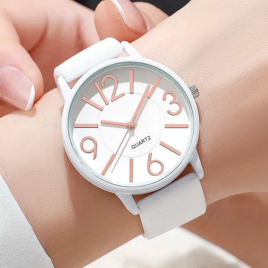 Women's Silicone Quartz Watch