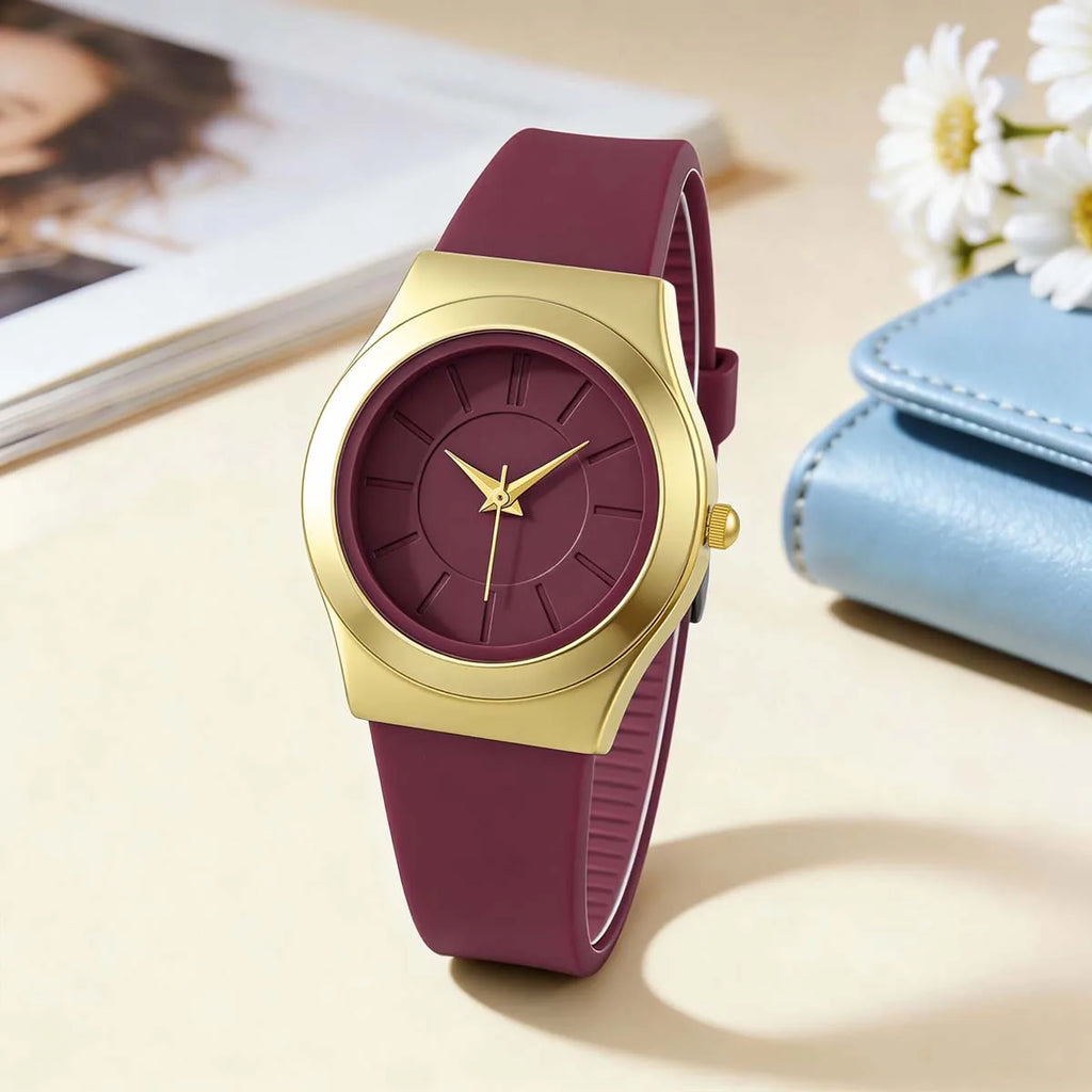 Women's Minimalist Gold Watch