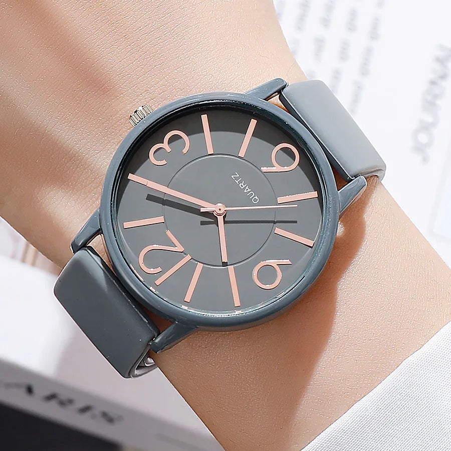 Women's Silicone Quartz Watch