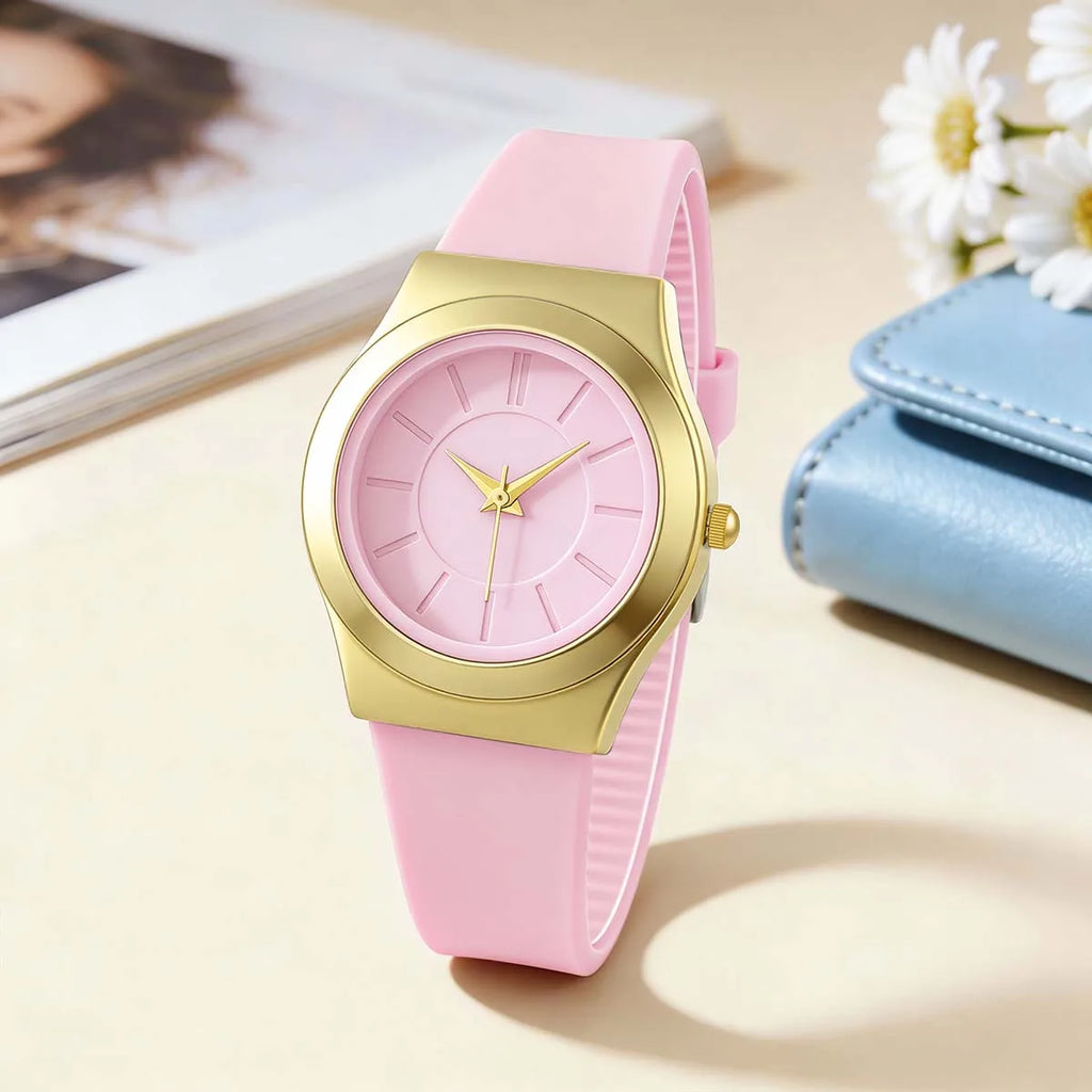 Women's Minimalist Gold Watch