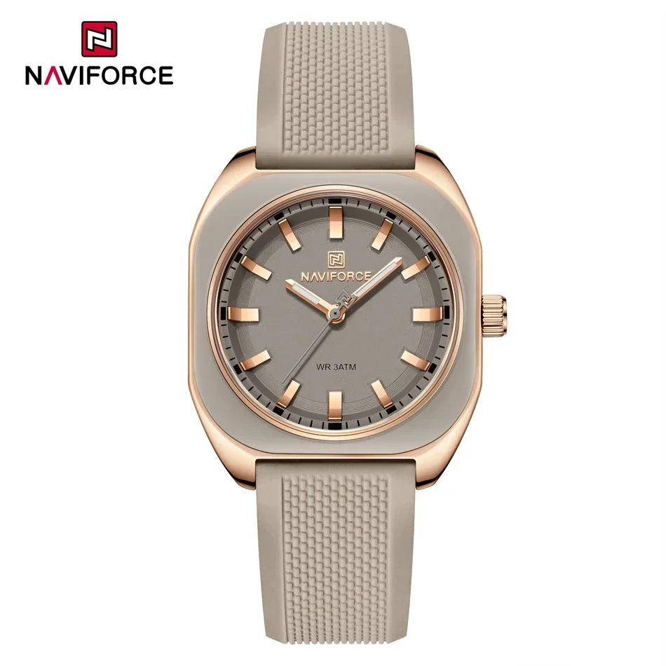 NAVIFORCE Women's Silicone Watch