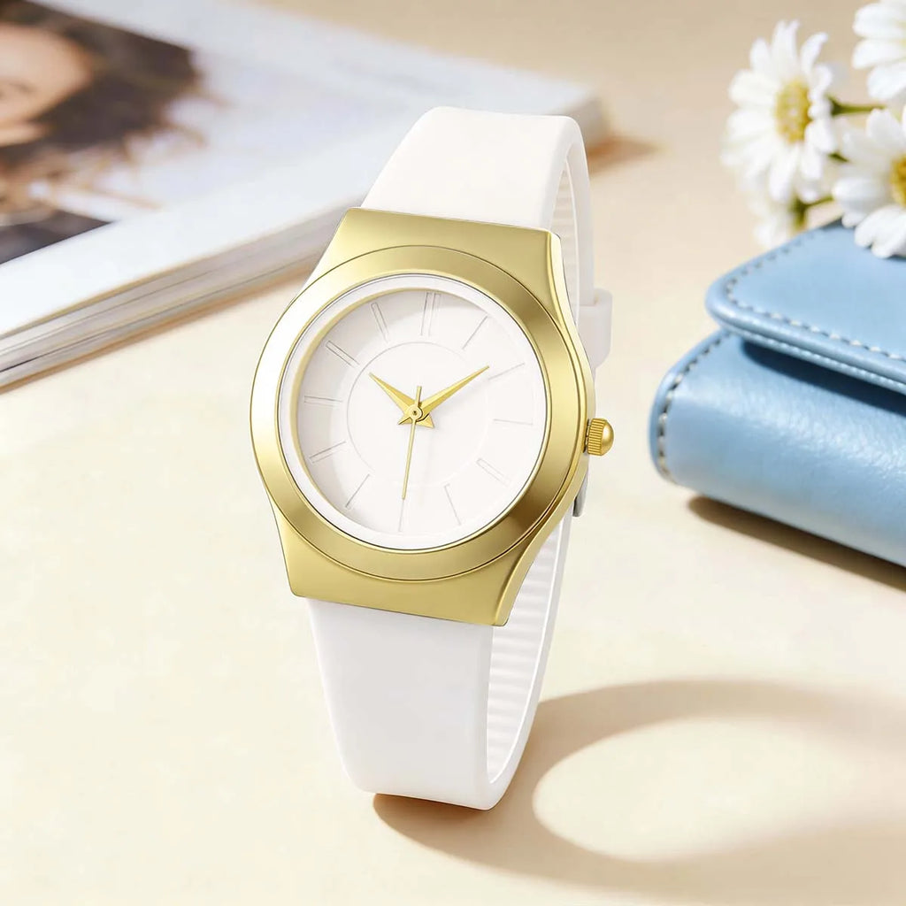 Women's Minimalist Gold Watch