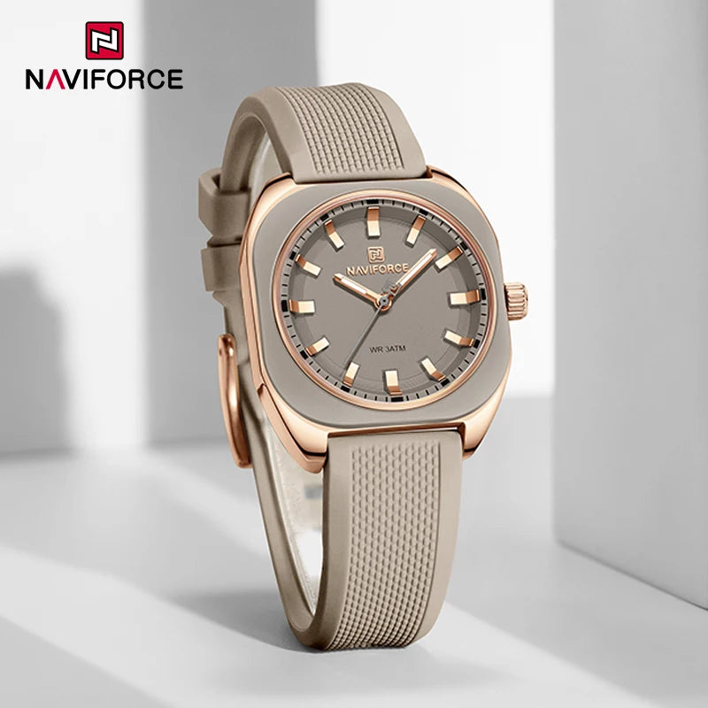 NAVIFORCE Women's Silicone Watch