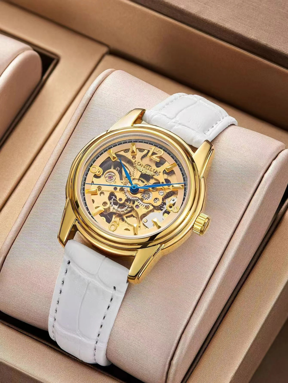 Women Automatic Watch Fashion Cute Mechanical Wristwatches Dainty Elegant Waterproof Luxury Gifts for Girlfriend Watch