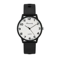 Women's Arabic Dial Silicone Watch