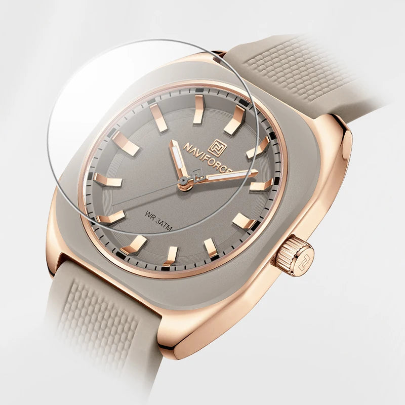 NAVIFORCE Women's Silicone Watch