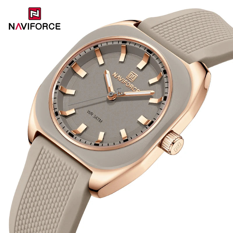 NAVIFORCE Women's Silicone Watch
